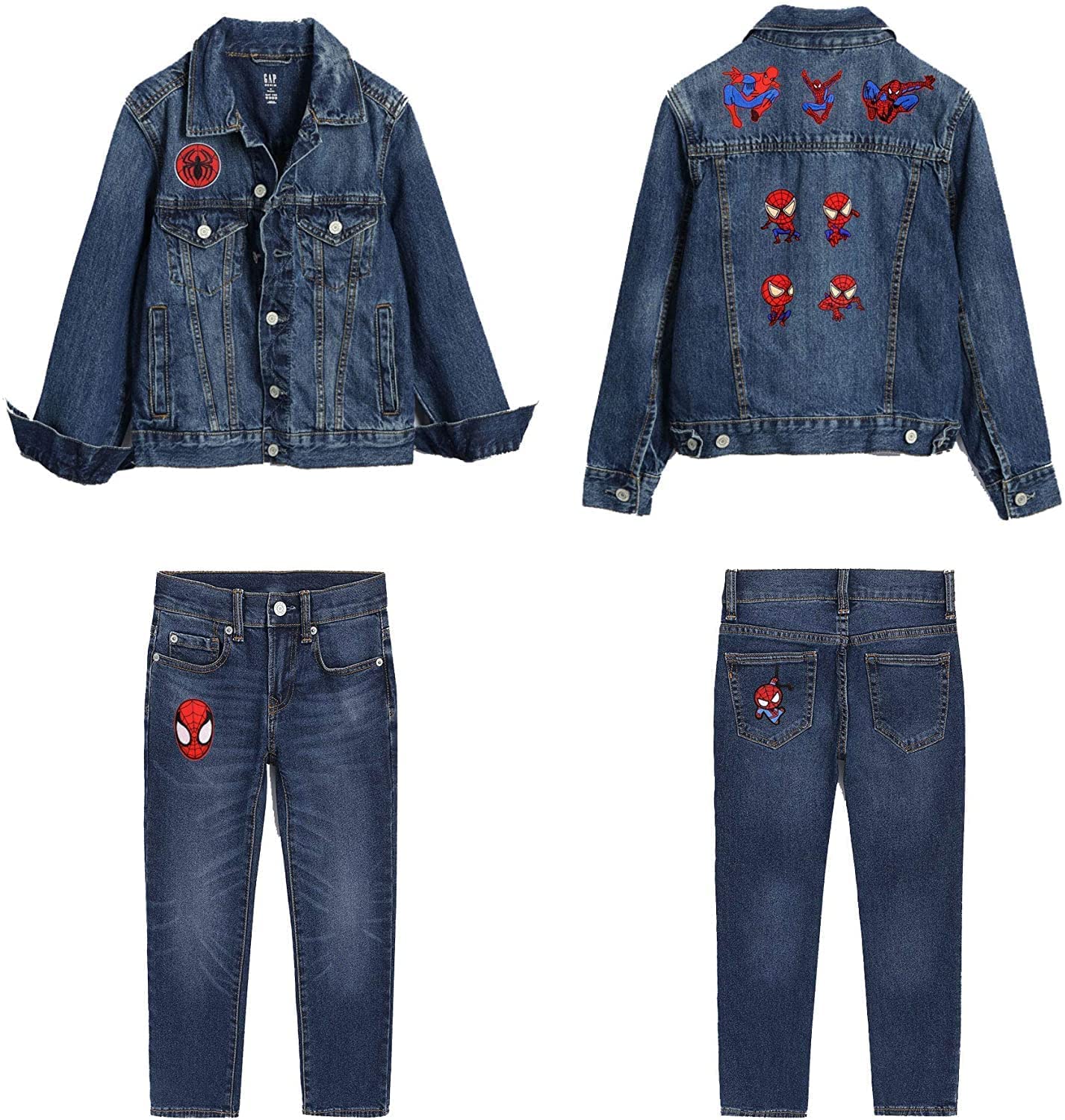 ZIBUYU 23pcs Unicorn Iron On Patch for Clothing Girls Unicorn Patches Sew On Small Embroidered Decorative Appliques for Kids Pants Jeans, Jacket, Clothes ZIBUYU 23pcs Unicorn Iron On Patch for Clothing Girls Unicorn Patches Sew On Small Embroidered Decorative Appliques for Kids Pants Jeans, Jacket, Clothes